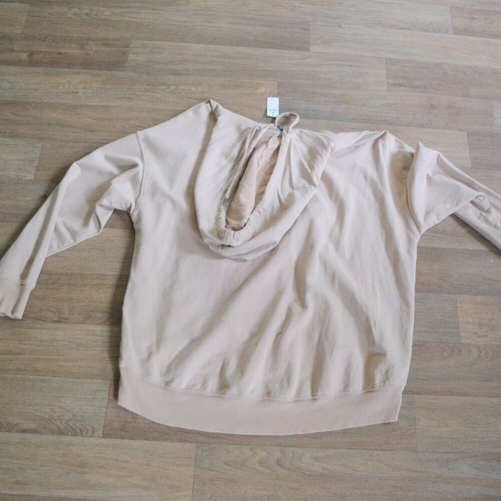 NWT Aerie Weekend Sweatshirt Quarter Zip Strand Women Size Small - Picture 2 of 3